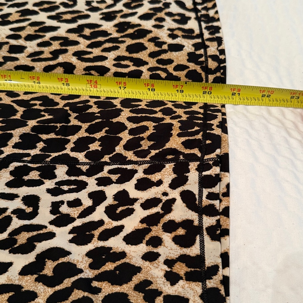 Ganni Leopard Print Straight Skirt - Picture 11 of 11